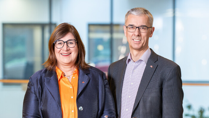 AK Vizedirektorin Karin Hinteregger und AK Direktor Andreas Lampert © Jürgen Gorbach, AK Vorarlberg AK Vizedirektorin Karin Hinteregger und AK Direktor Andreas Lampert